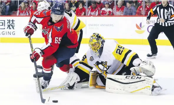  ?? — GETTY IMAGES FILES ?? Andre Burakovsky’s play was sparked with a promotion in Game 5 Saturday to the Washington Capitals’ top line.