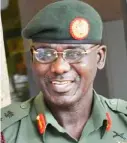  ??  ?? Lt. Gen TY Buratai