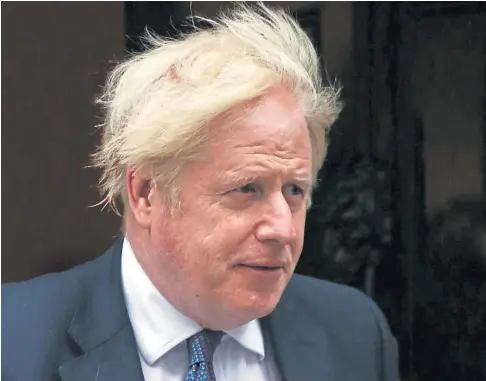  ??  ?? UNDER PRESSURE: Prime Minister Boris Johnson was heckled by MPs during Commons debate.