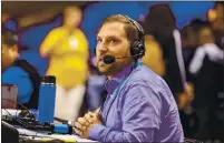  ??  ?? San Jose State University radio announcers Justin Allegri and Kevin Richardson have been unable to travel with the team for three contests: Hawaii, Nevada and the conference championsh­ip against Boise State.