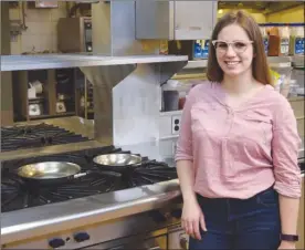  ?? Special to The Okanagan Saturday ?? Courtney Whalen is picking up her Culinary Arts certificat­e today at Okanagan College and launching into her career at Sunny’s Modern Diner.