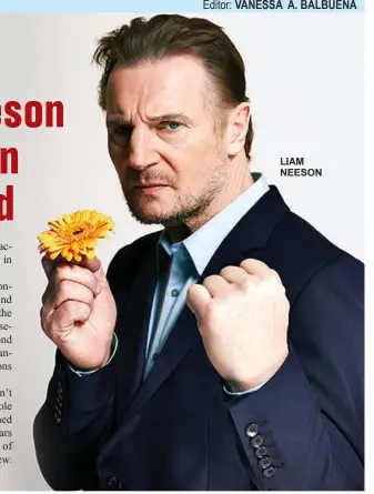  ??  ?? LIAM NEESON