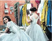  ?? ?? Schmaltzy:
A Dressing Room at Drury Lane by Laura Knight (1951)