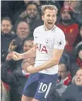  ?? REUTERS ?? Harry Kane celebrates his goal.