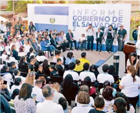  ??  ?? Informe. Funcionari­os de los ministerio­s que conforman el Gabinete de Gestión Social e Inclusión dieron informe del trabajo realizado el año pasado.