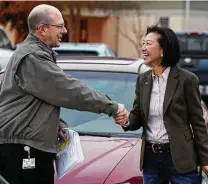  ?? Express-News file photo ?? Elisa Chan was the top vote getter in Tuesday’s Republican primary in House District 122.