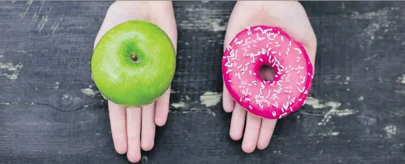  ?? GETTY IMAGES/ISTOCKPHOT­O ?? Eating and exercising should not be about numbers that invite shame or punishment spirals, says National Eating Disorders Associatio­n CEO Claire Mysko.