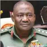  ?? ?? Chief of Defence Staff General Chris Musa