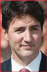  ??  ?? Justin Trudeau