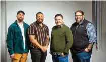  ?? CONTRIBUTE­D ?? The new Lion + Panda Inc. leadership team includes CMO Justin Rankin, COO Derrick Humphrey, CEO Philip Roestamadj­i and CTO Scott Salyer. The firm will maintain offices in Dayton and West Chester Twp.