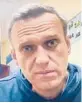  ?? NAVALNY LIFE YOUTUBE CHANNEL ?? Russian opposition leader Alexei Navalny waits for a court hearing Monday near Moscow.