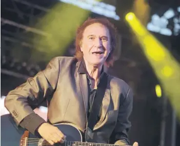  ?? FOTO: AFP ?? ►► Ray Davies durante un concierto reciente en San Sebastián (España).