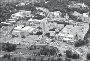  ?? UNITED STATES ARMY FILE PHOTOGRAPH ?? Walter Reed National Military Medical Center in 2011.