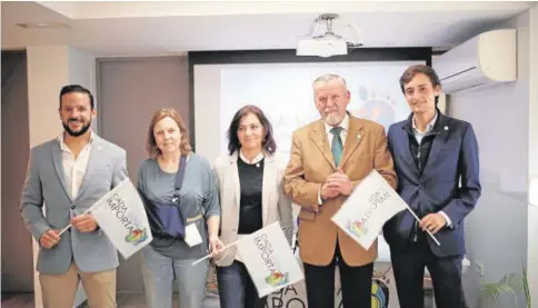  ?? // ISABEL PERMUY ?? Javier Rodríguez, Alicia Latorre, Marta Velarde, Ignacio García Juliá y Álvaro Ortega, de izda. a dcha.