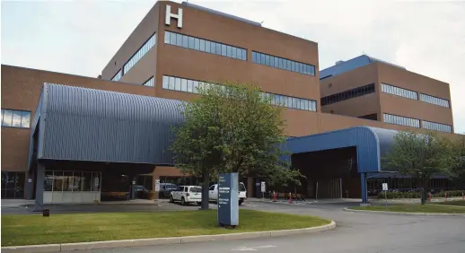  ??  ?? L’Hôpital régional de Campbellto­n. - Acadie Nouvelle: Jean-François Boisvert