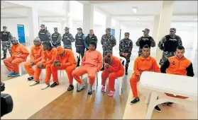  ?? Foto:
EXTRA ?? Varios de los detenidos en los operativos fueron llevados a la cárcel de Latacunga.