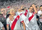  ??  ?? Peru beat New Zealand 20 on aggregate in their playoff match.