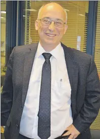  ?? CAPE BRETON POST PHOTO ?? NDP Leader Gary Burrill was in Sydney Monday, where he spoke with the Cape Breton Post about a range of topics including what local doctors are calling a crisis in primary health care.