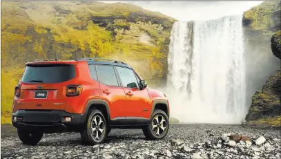  ?? FCA ?? The snag with a vehicle built on a shared platform with the Fiat 500X is convincing buyers that the Renegade is an authentic Jeep and that it really is a “Renegade.”