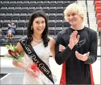  ?? ?? Colors Day 2022 Queen is Allie King, escorted by Will Anderson