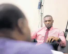  ?? ?? Nigerian actor, Kenneth Okolie, who viewers love from his work on Netflix and Nollywood films was a hit in Season 2 of ‘Thicker Than Water’.