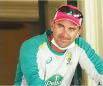  ?? Jason O’Brien/PA Wire/AAP image ?? Australian men’s cricket coach Justin Langer.