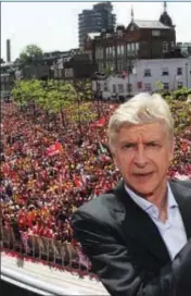  ??  ?? Arsene Wenger…On the verge of FA Cup treble