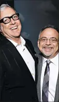  ?? WALTER MCBRIDE/WIREIMAGE 2017 ?? Songwriter­s Scott Wittman (left) and Marc Shaiman lobbied director Rob Marshall for the ‘Mary Poppins Returns’ writing job.