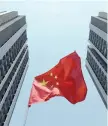  ?? — AFP ?? A Chinese flag flies in Beijing.