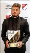  ?? JASON GETZ / SPECIAL TO THE AJC ?? Josef Martinez is the first player to be named MVP of the All-Star Game, the league and the MLS Cup during the same season.