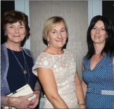  ??  ?? Rita and Eileen Stack and Caroline Cantillon pictured at the 2018 Rose of Tralee Fashion Show in Festival Dome in Tralee on Sunday evening.