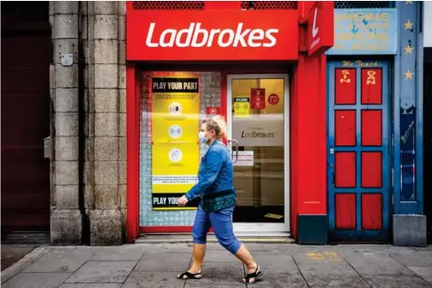  ?? (PA) ?? L adbrokes owner Entain has seen record customer numbers thanks to a Wor l d Cup boost