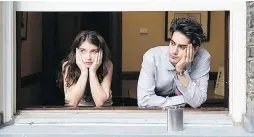  ?? — PNP ?? Eve Hewson, left, and Avan Jogia in Paper Year, which picks up after the happily ever after most films end on.