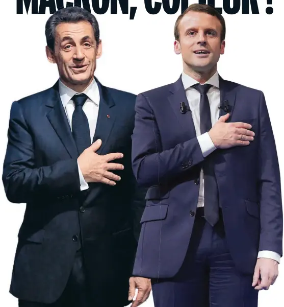 Résultat de recherche d'images pour "sarkozy macron farce"