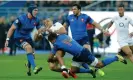  ?? Photograph: Tom Jenkins/The Guardian ?? France v England in the Six Nations at the Stade de France, Paris, 19 March 2016. Hydrolysed collagen appears to help with repairing damaged tendons in rugby players.