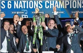  ??  ?? SUCCESSFUL: Ireland began 2015 with victory in the Six Nations Championsh­ip