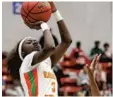  ?? JASON BEEDE/ORLANDO SENTINEL ?? Blanche Ely guard Ja’Leah Williams shoots against Wekiva during the FHSAA Class 6A state championsh­ip. Williams announced her commitment to Miami on Friday.