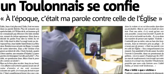  ?? (Photo Frantz Bouton) ?? Jean, interviewé via Skype depuis son domicile à La Réunion.