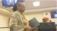  ?? ?? Steady trying: Almost every year, Sen. Mamie Locke, a Hampton Democrat, introduces legislatio­n to reverse a bill that requires womento undergo an ultrasound before an abortion and be shown an image ofthe fetus.