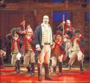  ?? Joan Marcus The Public Theater ?? THE OPENING number of Broadway’s “Hamilton” will be featured because of its effect on musicals.