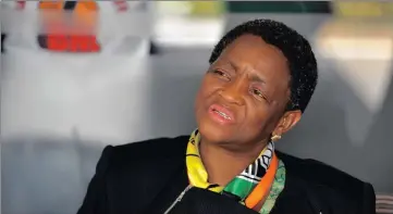  ??  ?? INEPT: When last was a minister fired for doing an incompeten­t job? It’s necessary only to mention someone like Social Developmen­t Minister Bathabile Dlamini to make the point, says the writer.