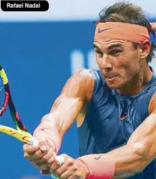  ?? AFP PHOTOS ?? Rafael Nadal