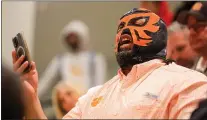  ?? ?? A Los Gatos supporter cheers against Palo Alto.