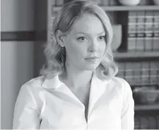  ?? SONJA FLEMMING/CBS ?? Katherine Heigl as Sadie Ellis on “Doubt,” which airs tonight at 9 on CBS.