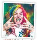  ??  ?? ADEMÁS. 6ix9ine tiene prohibido acercarse a las pandillas.