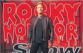  ?? ?? Jason Donovan stars in a new tour of the Rocky Horror Show.