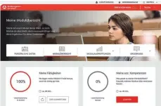  ?? SCREENSHOT: AGENTUR FÜR ARBEIT ?? Mit der Online-Anwendung können sich Interessie­rte über Studiengän­ge informiere­n.