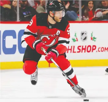  ?? ELSA/GETTY IMAGES ?? Taylor Hall will have a chance to play for a playoff contender following a trade to Arizona.