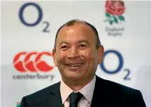  ?? PAUL CHILDS/ REUTERS ?? England coach Eddie Jones has been building a dossier of informatio­n on All Black weaknesses.