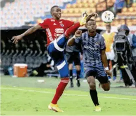  ?? FOTO DIMAYOR ?? Yesid Díaz jugó el partido de ida en el Atanasio Girardot y repetiría en el once titular, en el Metropolit­ano de Techo.